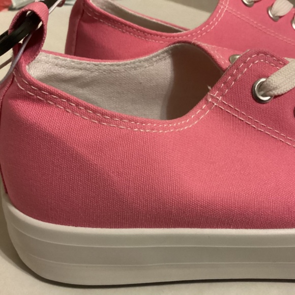 Primark Pink Canvas Sneakers size 10USA - Picture 7 of 7